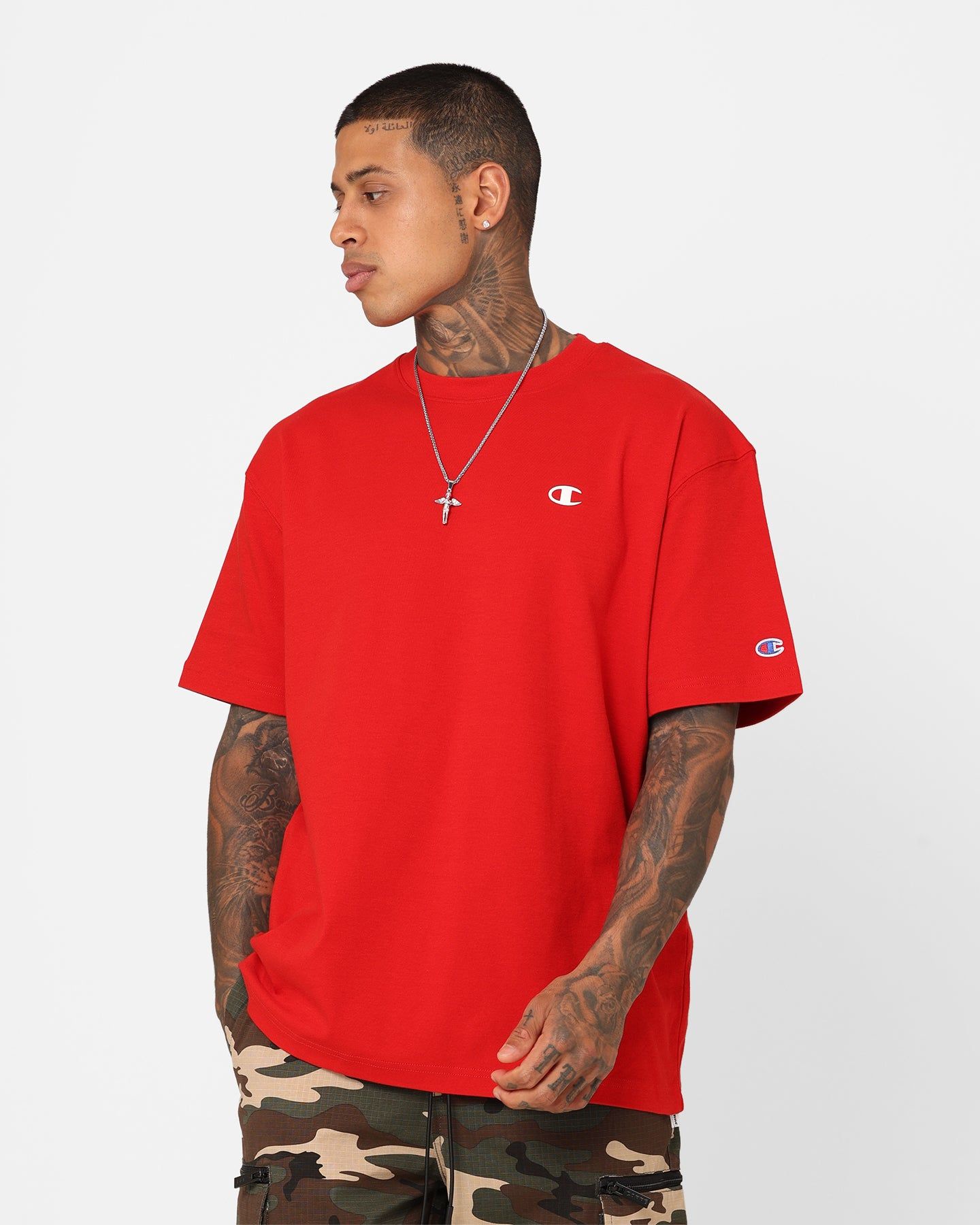 Champion Rochester Base T-Shirt New Ripe Red Csi sold by Culture Kings