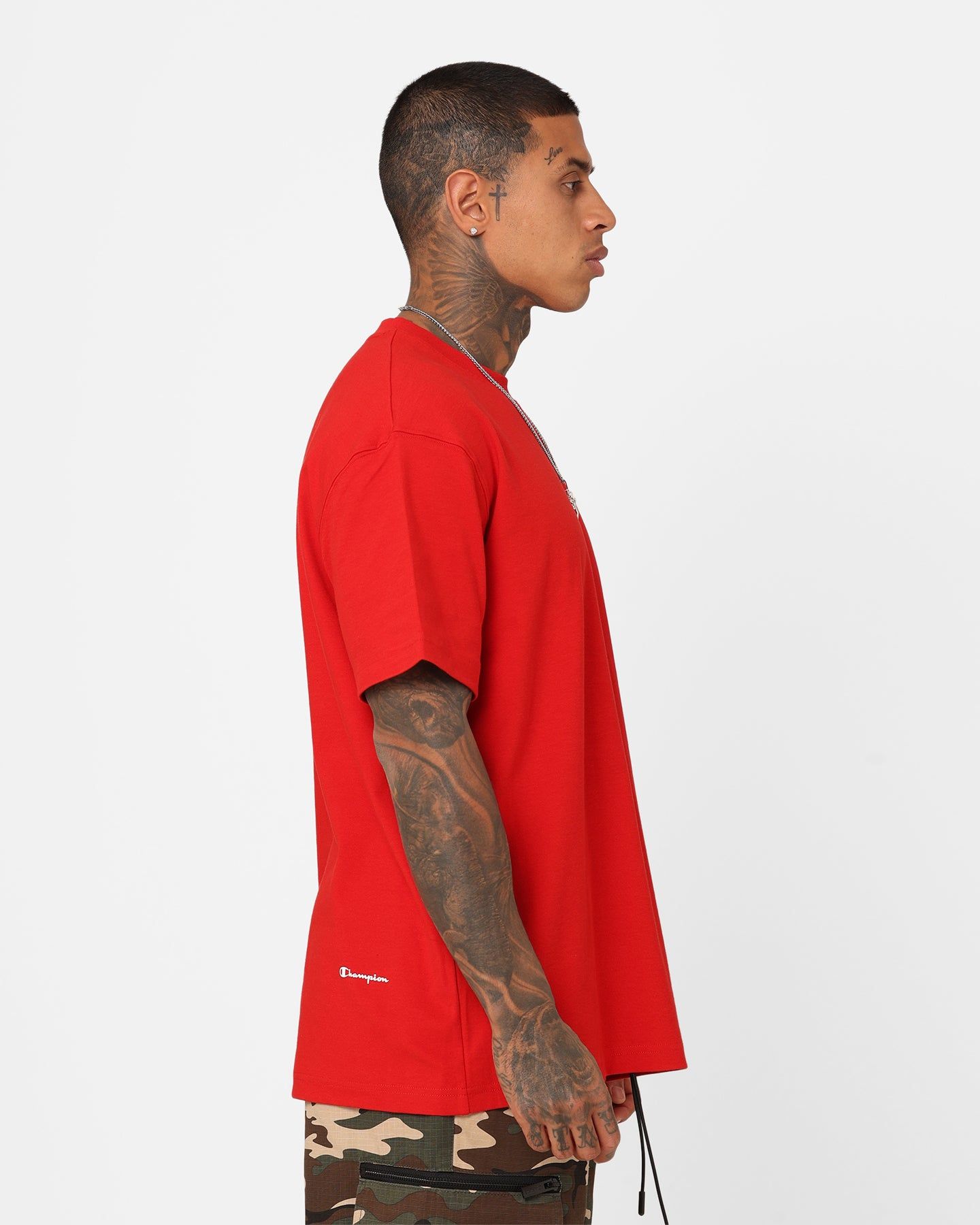 Champion Rochester Base T-Shirt New Ripe Red Csi sold by Culture Kings product image thumbnail 5