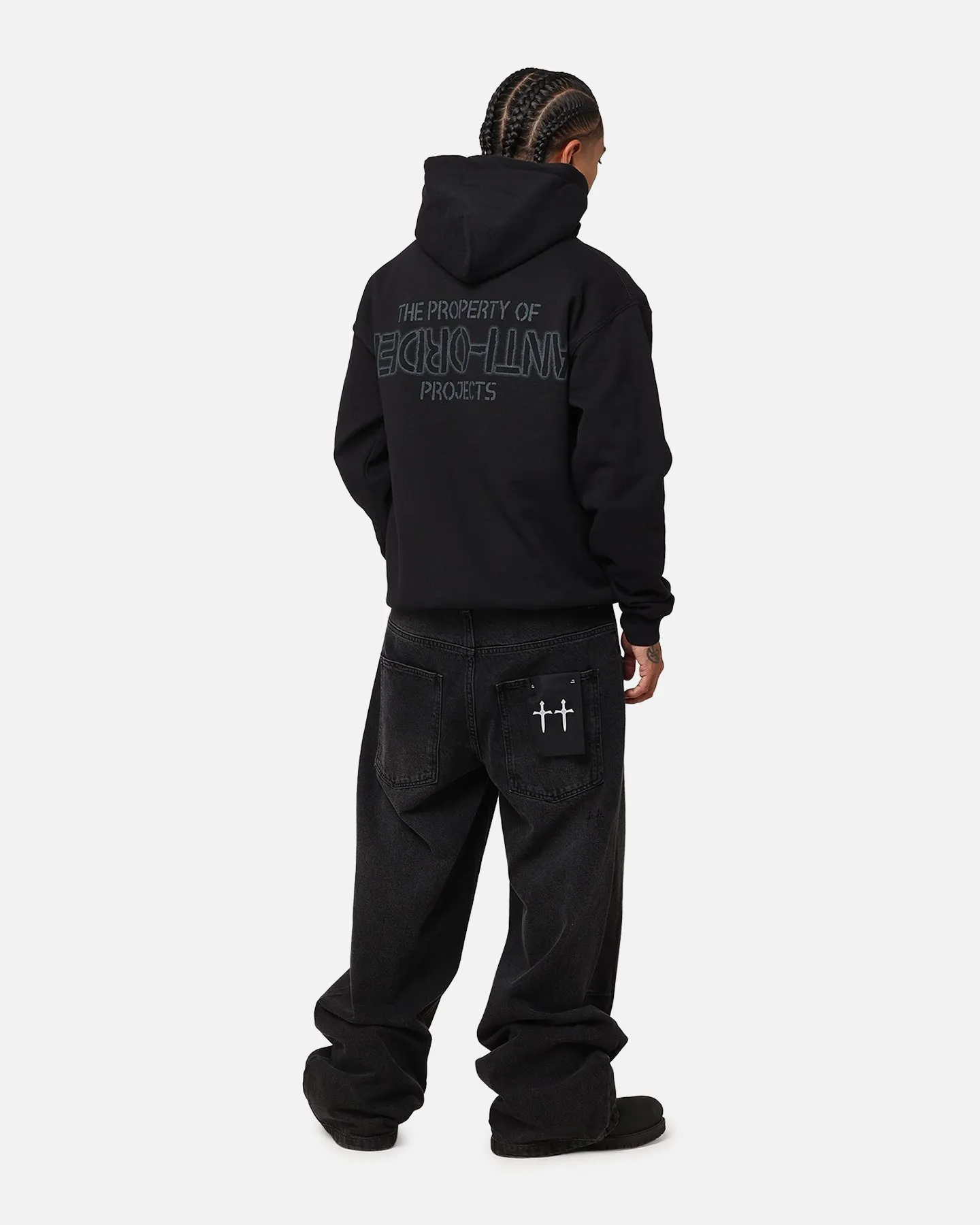 The Anti Order Anti-Order Projects Hoodie Black sold by Culture Kings product image thumbnail 3