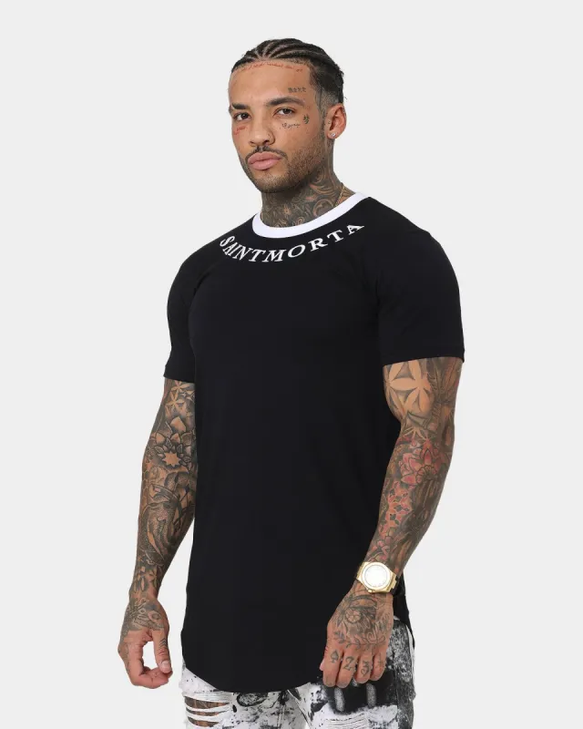 Saint Morta Sparta T-Shirt Black/White sold by Culture Kings