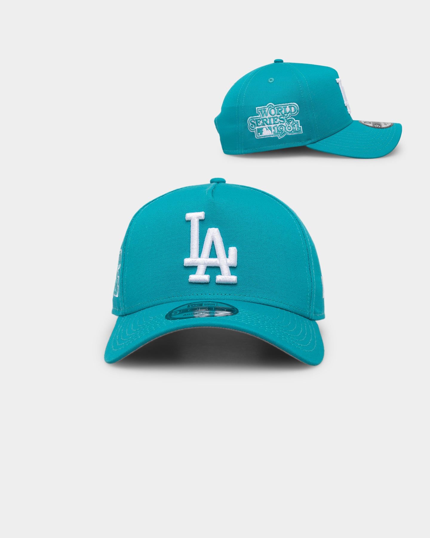 New Era Los Angeles Dodgers 9FORTY A-Frame Snapback Teal sold by Culture Kings