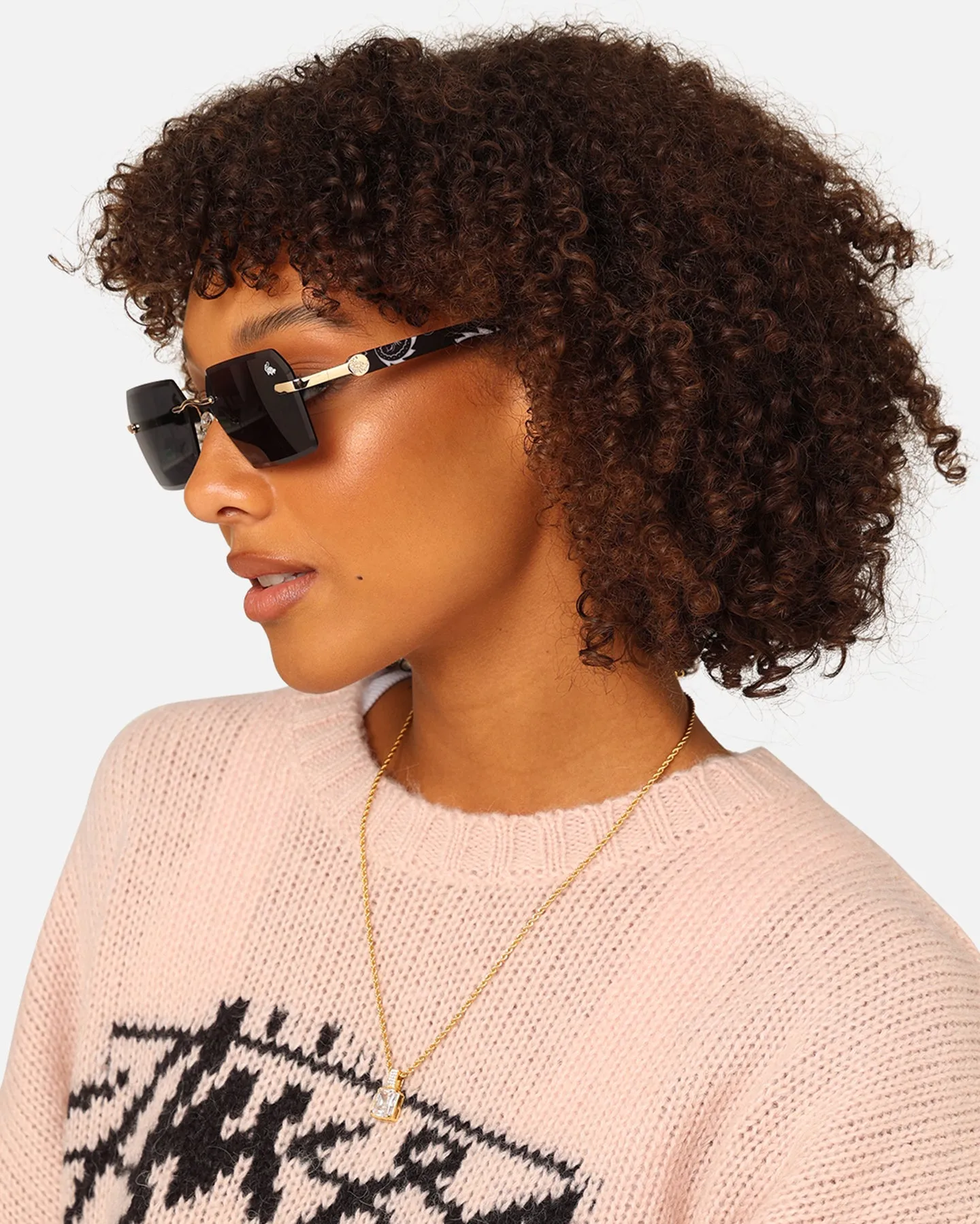 Belvoir & Co X Culture Kings Kennedy Sunglasses Black/Gold/Black sold by Culture Kings product image thumbnail 5