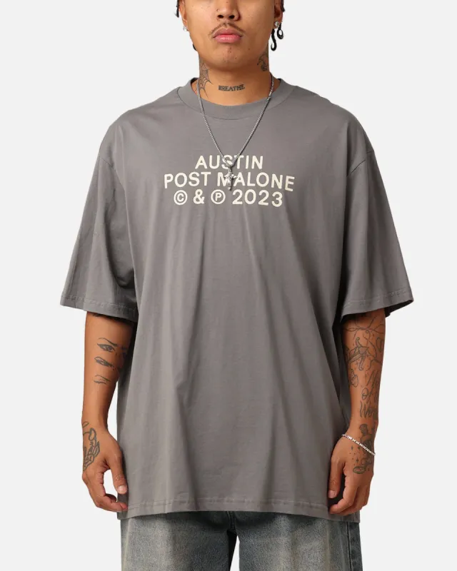 Post Malone Austin 2023 Tour  T-Shirt Dove Grey made by Culture Kings
