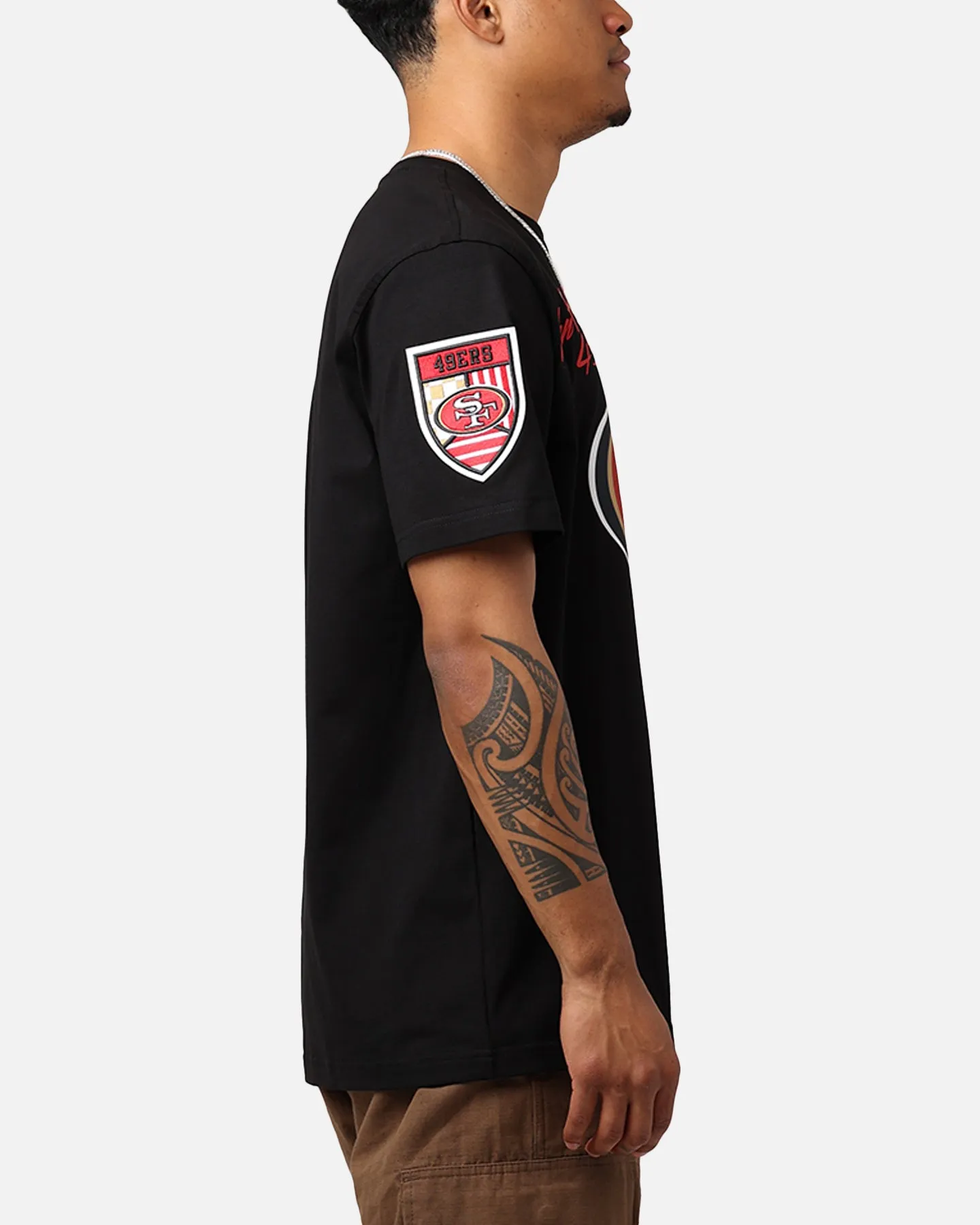 Pro Standard San Francisco 49ers Fast Lane SJ T-Shirt Black sold by Culture Kings product image thumbnail 4