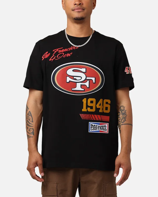 Pro Standard San Francisco 49ers Fast Lane SJ T-Shirt Black sold by Culture Kings