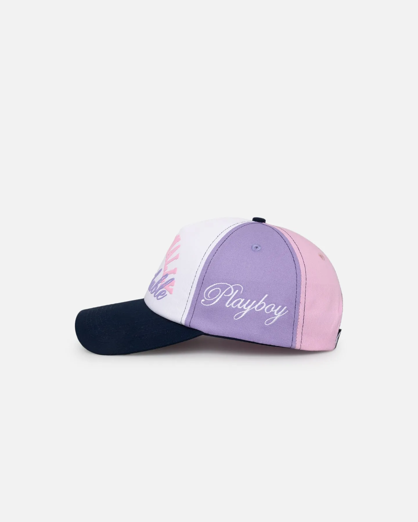 Playboy By Culture Kings Lover Boy Trucker Snapback Pink/Purple sold by Culture Kings product image thumbnail 4