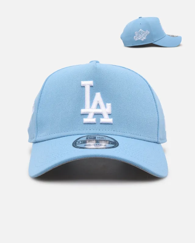 New Era Los Angeles Dodgers 'Polychromatic' 9FORTY A-Frame Snapback Sky sold by Culture Kings