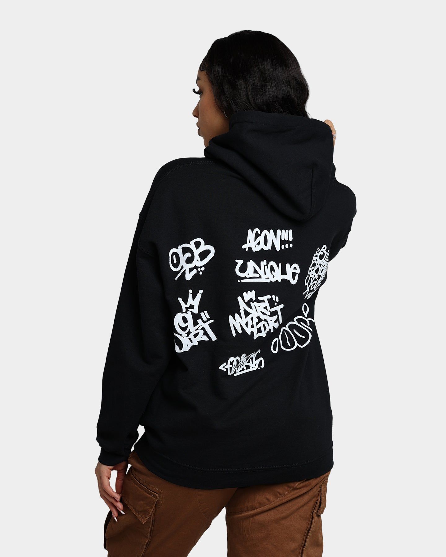 Goat Crew X Ol' Dirty Bastard Big Face Hoodie Black sold by Culture Kings product image thumbnail 2