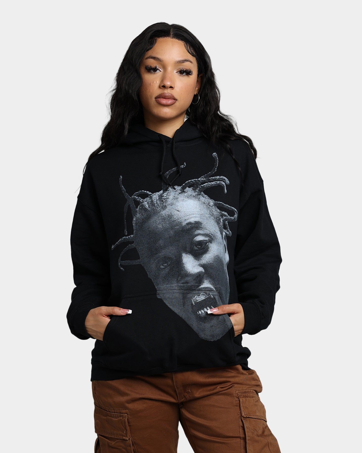 Goat Crew X Ol' Dirty Bastard Big Face Hoodie Black sold by Culture Kings