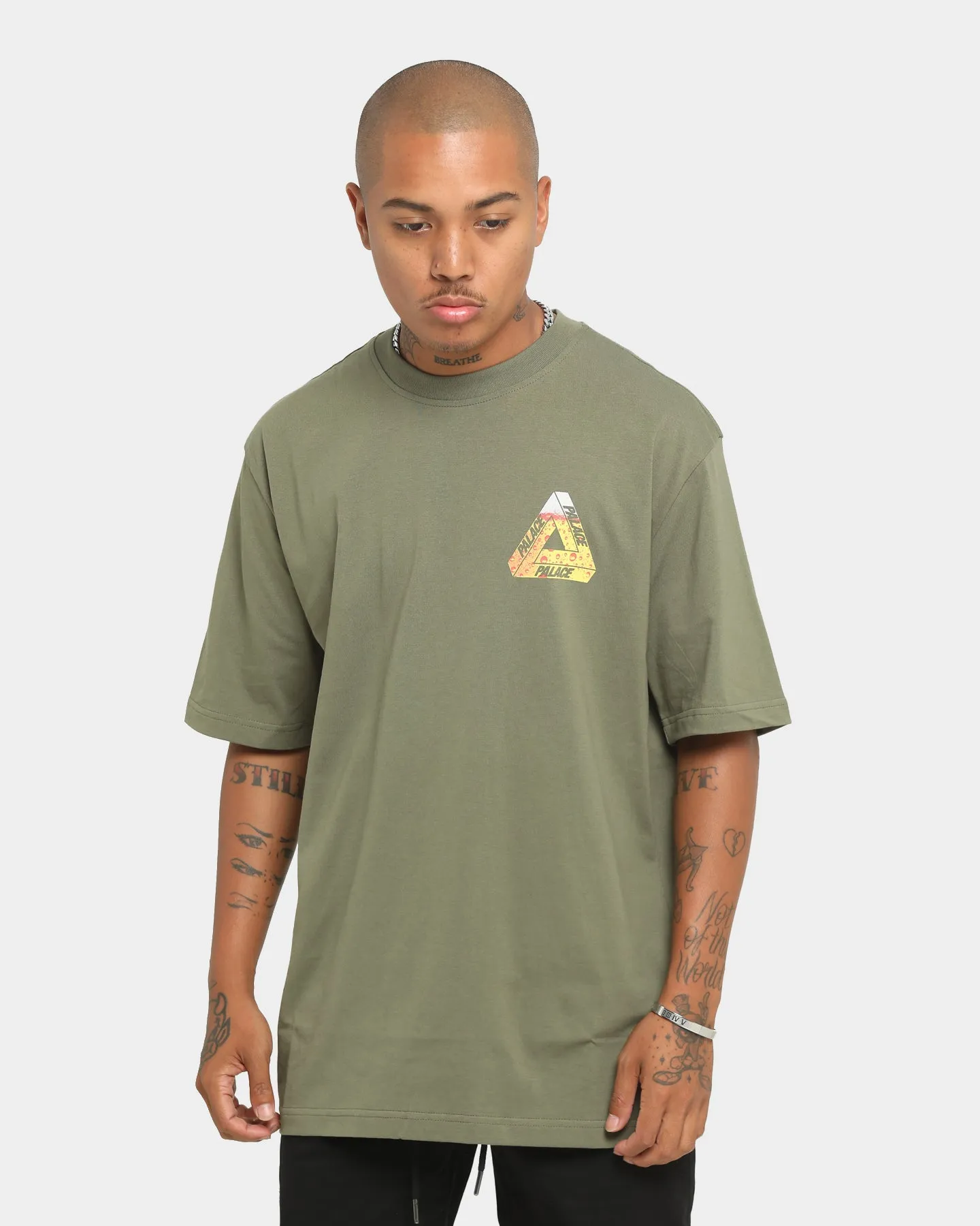 Palace Tri-Lager T-Shirt Olive sold by Culture Kings