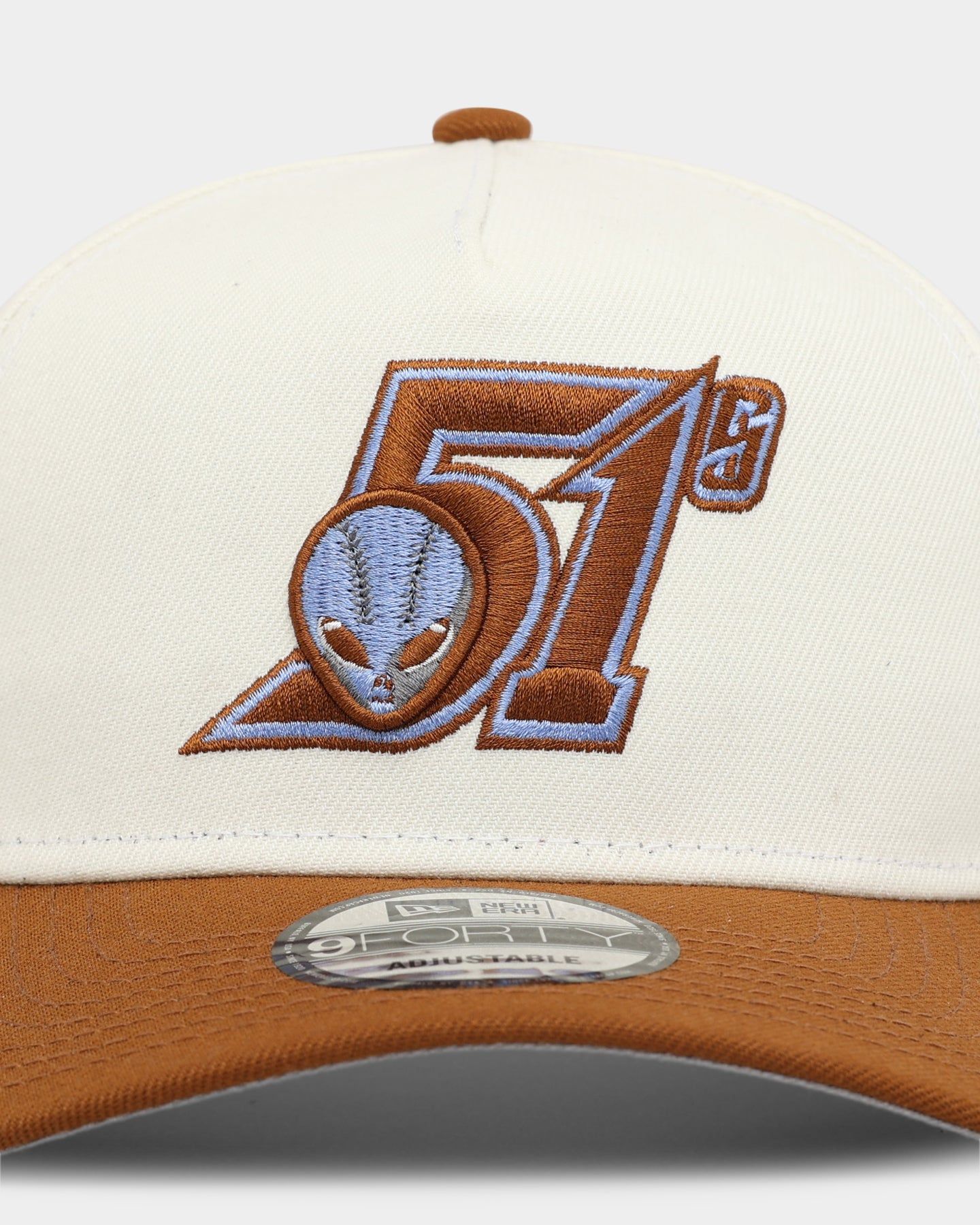 New Era Las Vegas 51s 'Toasted Peanut' 9FORTY A-Frame Snapback White sold by Culture Kings product image thumbnail 5
