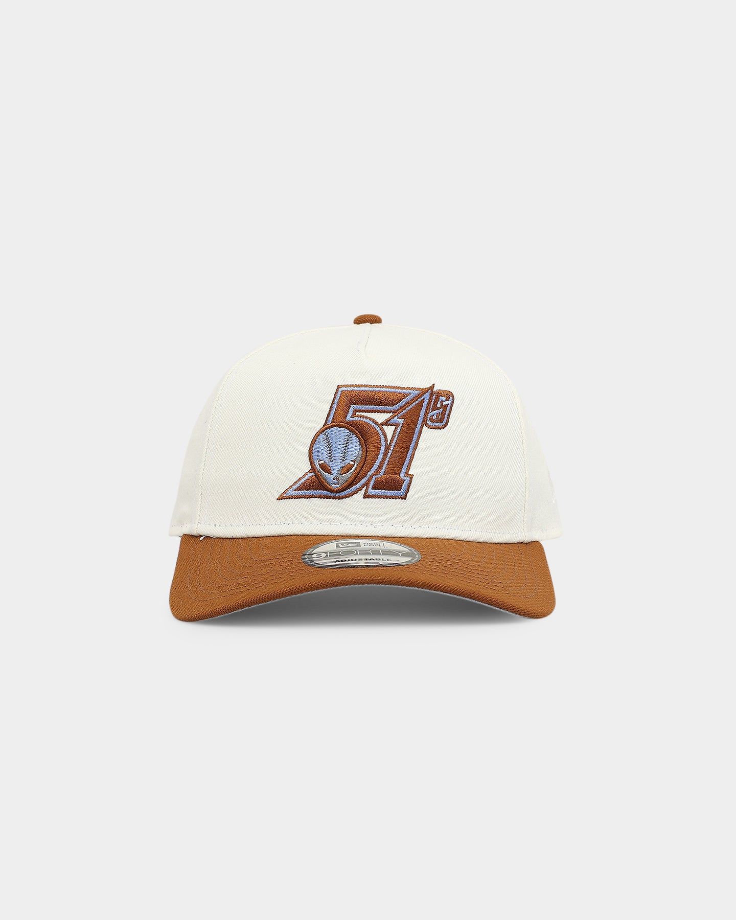 New Era Las Vegas 51s 'Toasted Peanut' 9FORTY A-Frame Snapback White sold by Culture Kings