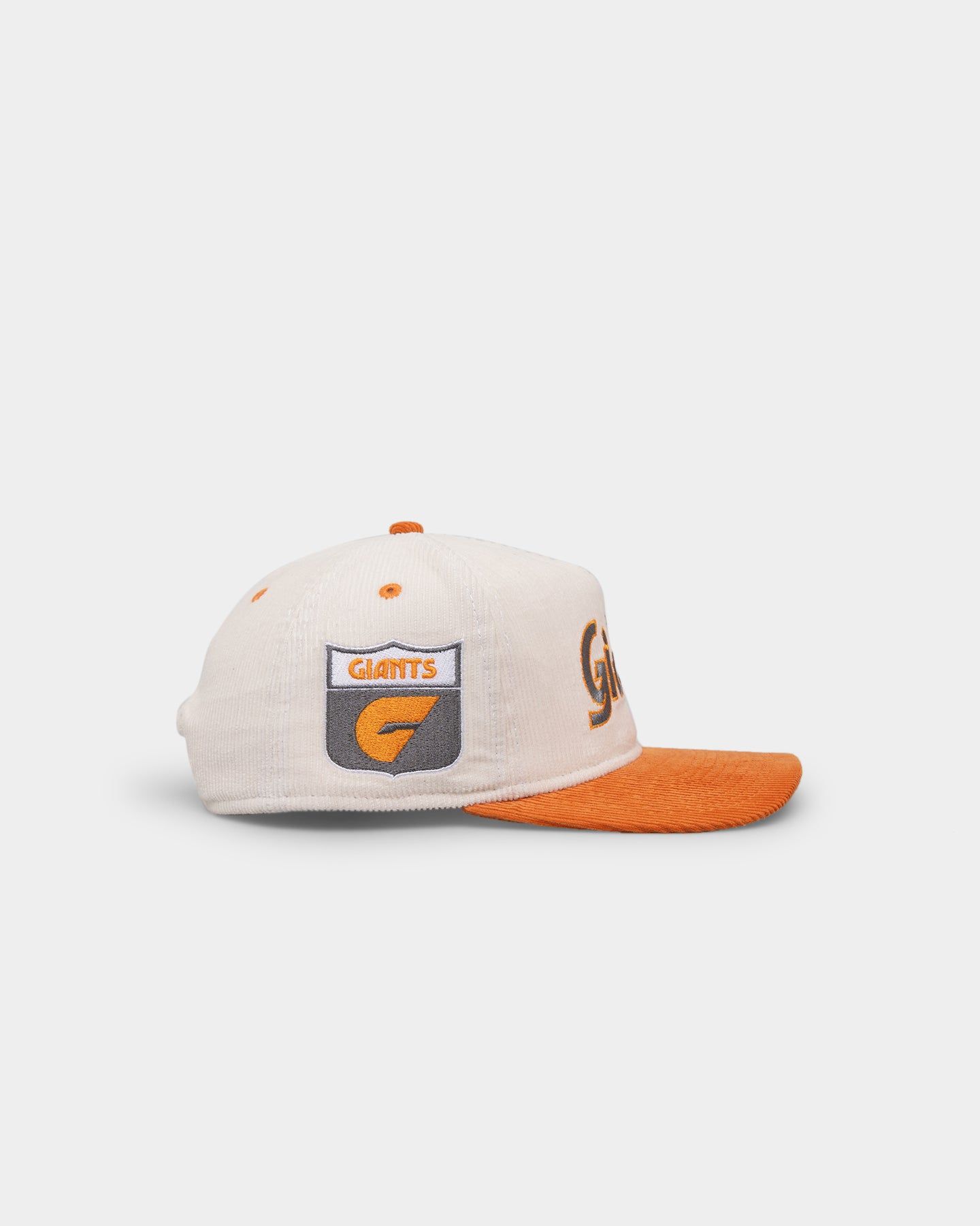 New Era GWS Giants "AFL Cord Script" Golfer Snapback Chrome/OTC sold by Culture Kings product image thumbnail 3