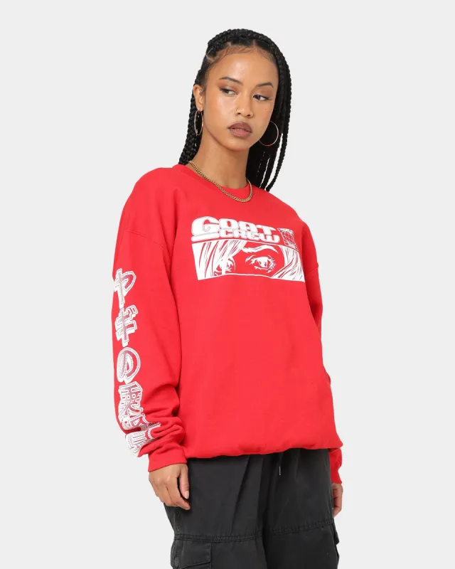 Goat Crew Harajuku Crewneck Red sold by Culture Kings