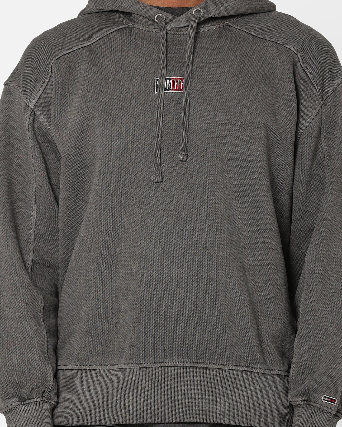 Tommy Jeans Relaxed Tiny Tommy Hoodie Black sold by Culture Kings product image thumbnail 3