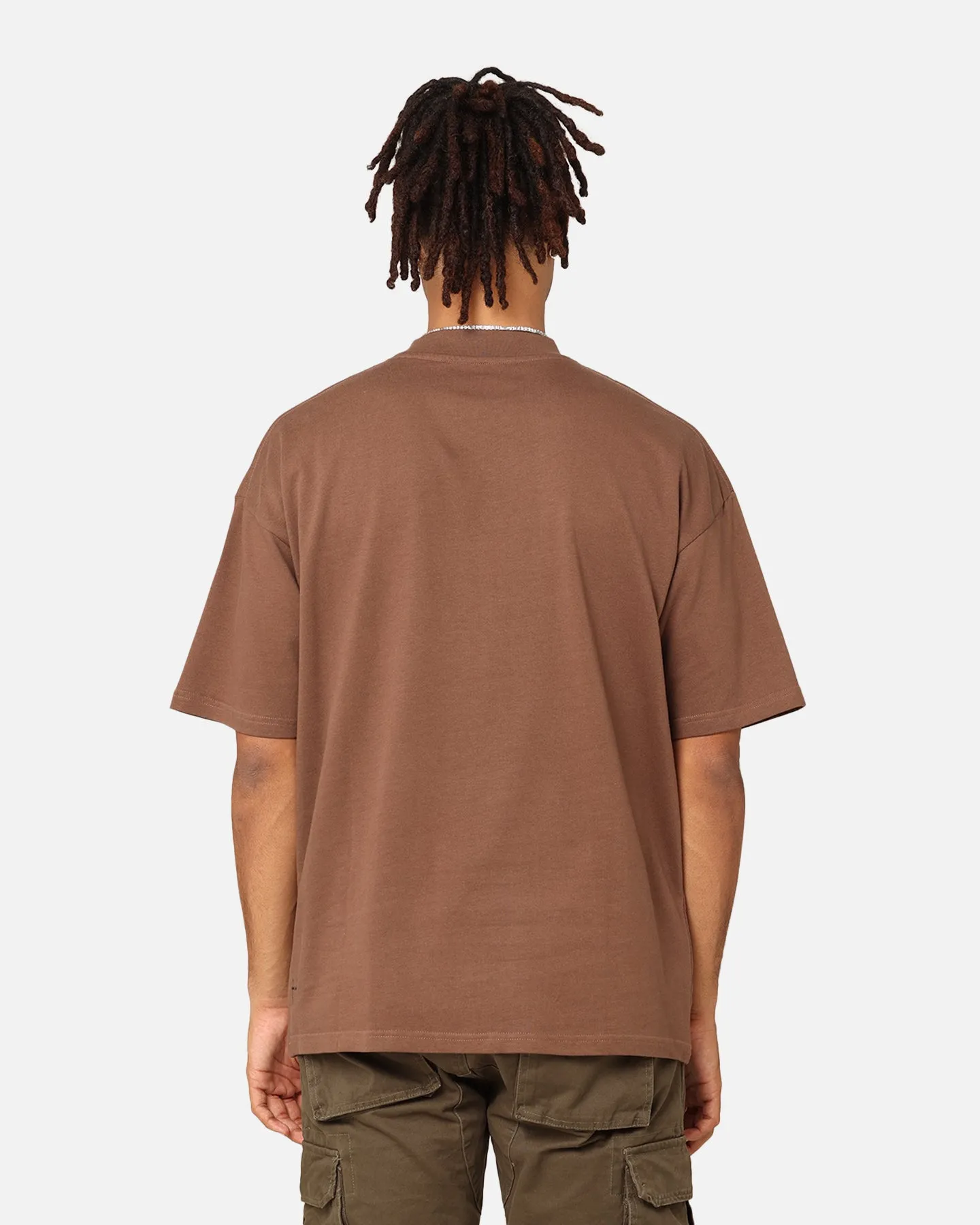 Saint Morta Scripture Mock Neck T-Shirt Brown sold by Culture Kings product image thumbnail 4