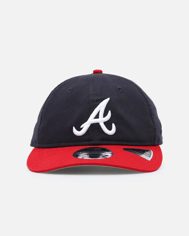 New Era Atlanta Braves 9FIFTY Retro Crown Strapback OTC sold by Culture Kings