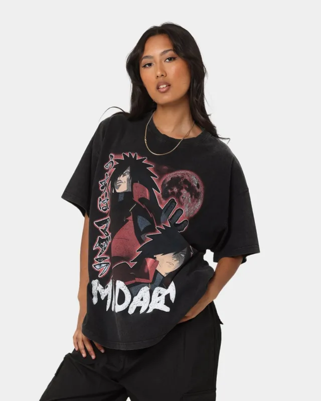 Goat Crew X Naruto Madara Heavyweight Vintage T-Shirt Vintage Black sold by Culture Kings