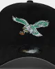 New Era Philadelphia Eagles 'NFL Season' Corduroy 9FORTY A-Frame Snapback Black/OTC sold by Culture Kings