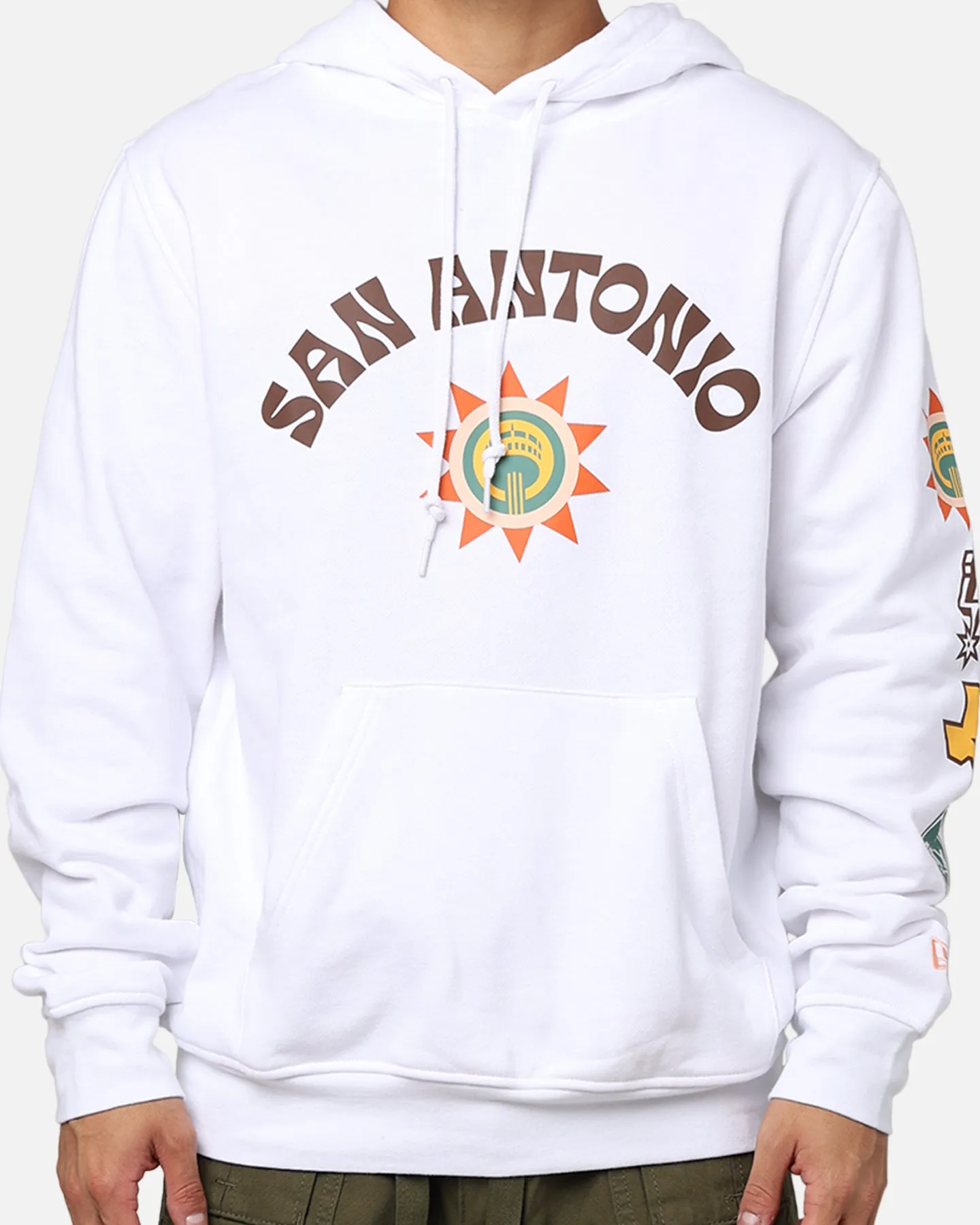 New Era San Antonio Spurs NBA 2023 Hoodie White sold by Culture Kings product image thumbnail 2