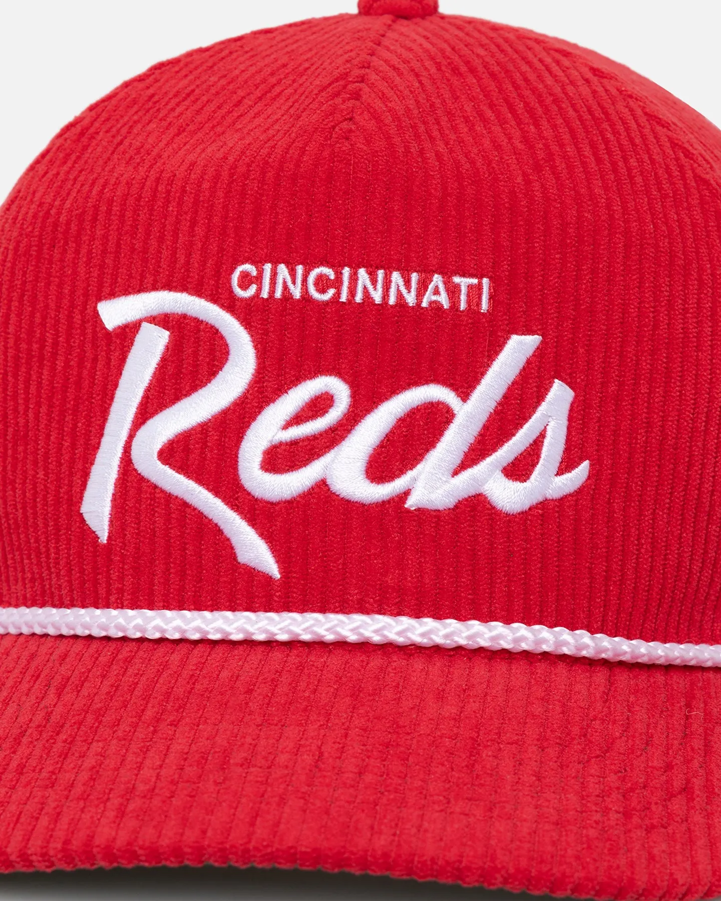 47 Brand Cincinnati Reds 'MLB Opening Day' Corduroy Crossrope Hitch Snapback Red sold by Culture Kings product image thumbnail 2