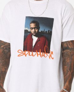 Nas Stillmatic T-Shirt White sold by Culture Kings