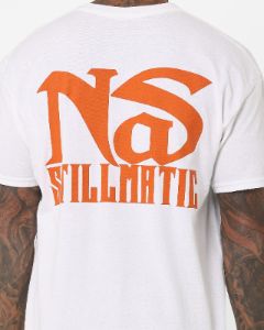 Nas Stillmatic T-Shirt White sold by Culture Kings