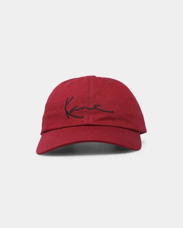 Karl Kani Signature Strapback Dark Red sold by Culture Kings