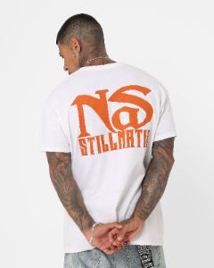 Nas Stillmatic T-Shirt White sold by Culture Kings