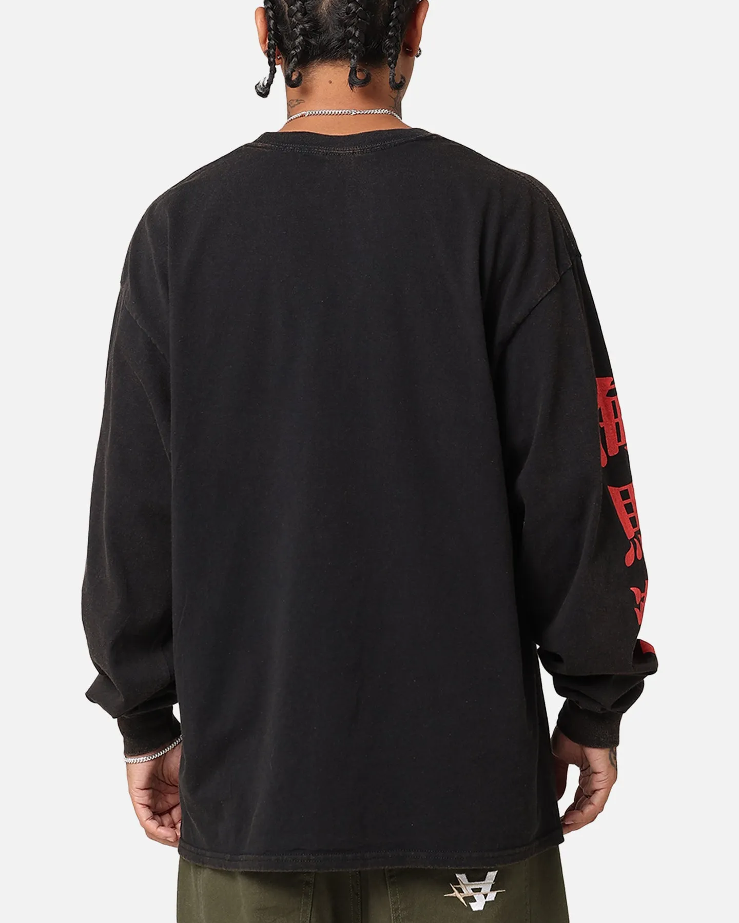 Goat Crew X Yu-Gi-Oh! Seto Kaiba Long Sleeve T-Shirt Black Wash sold by Culture Kings product image thumbnail 3