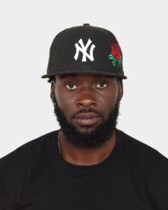 New Era New York Yankees 'State Flower' 59FIFTY Fitted Black/Floral sold by Culture Kings