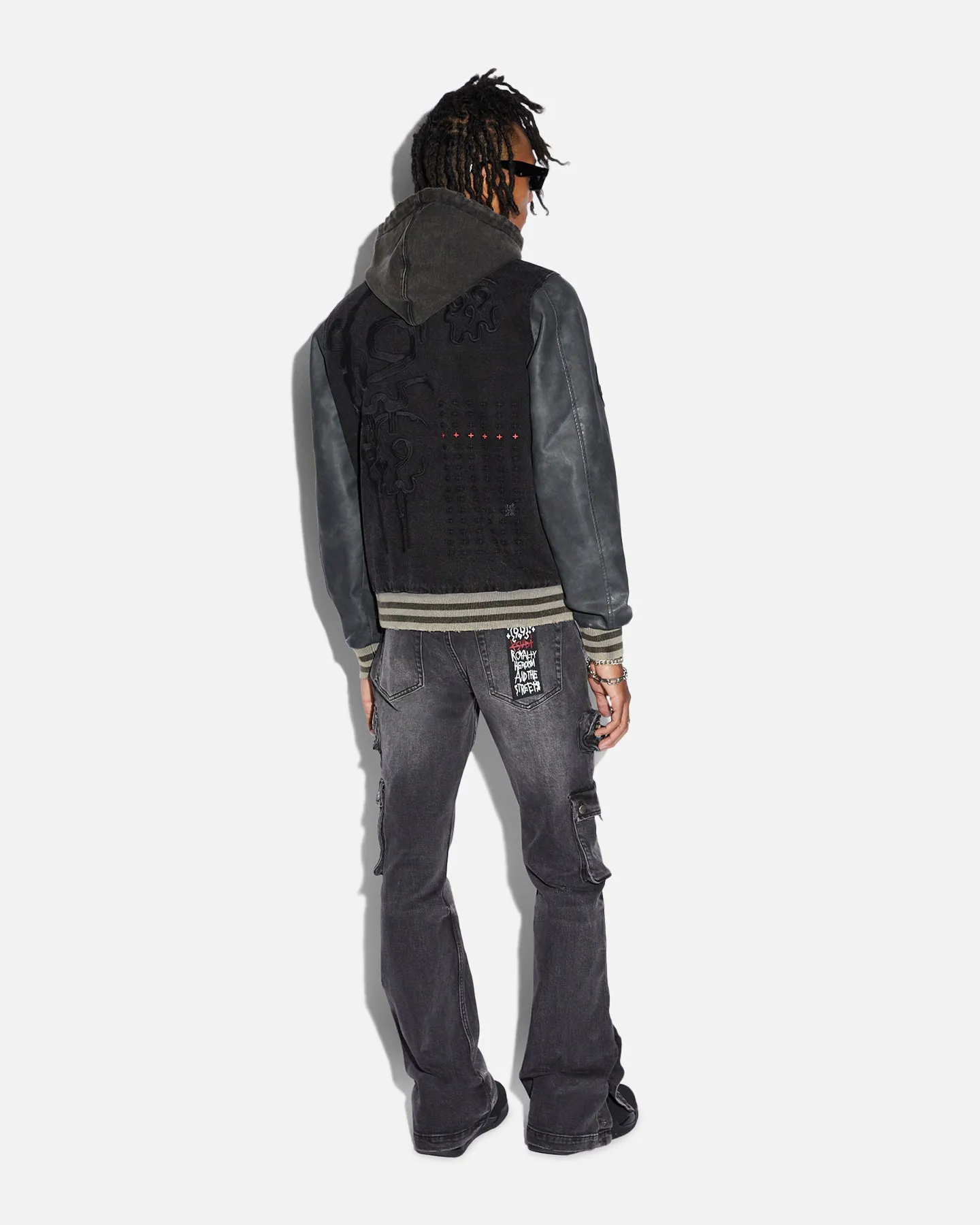 Ksubi X Juice Wrld 999 Kollage Jacket Black sold by Culture Kings product image thumbnail 3