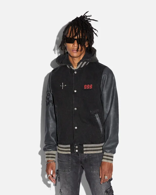 Ksubi X Juice Wrld 999 Kollage Jacket Black sold by Culture Kings