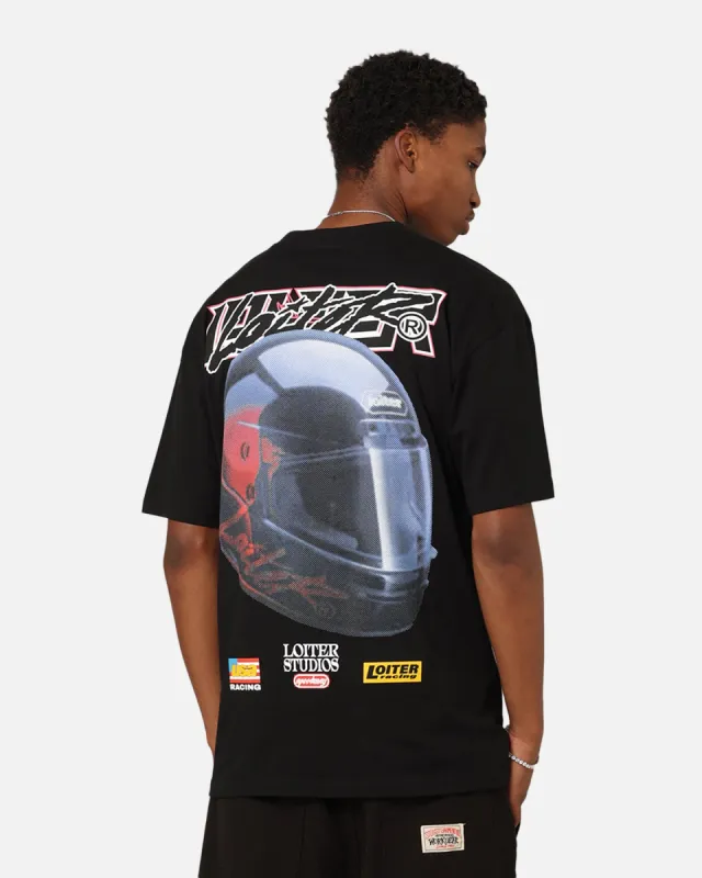 Loiter Motorsport T-Shirt Black sold by Culture Kings