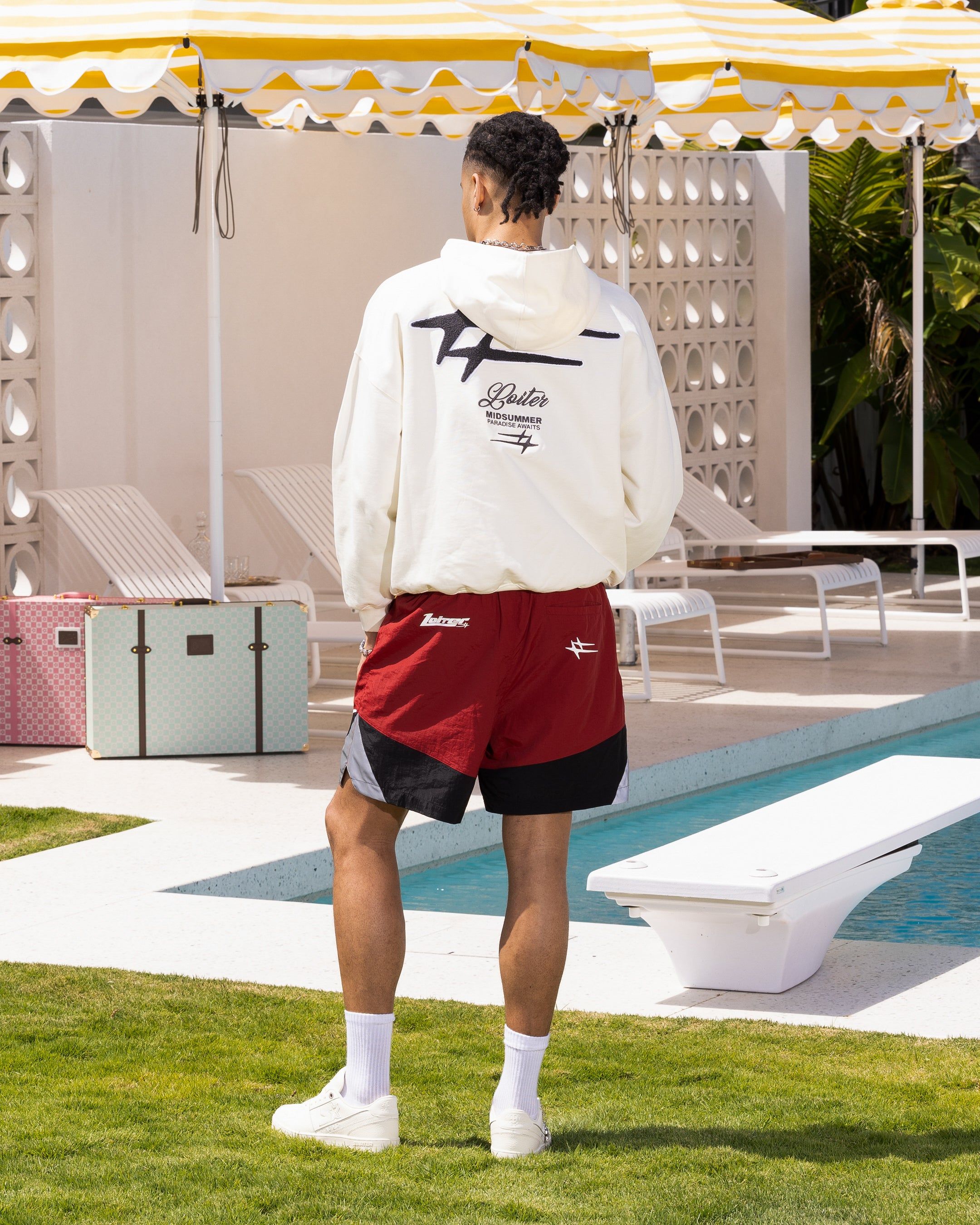 Loiter Patchwork Hoodie Off White sold by Culture Kings product image thumbnail 8