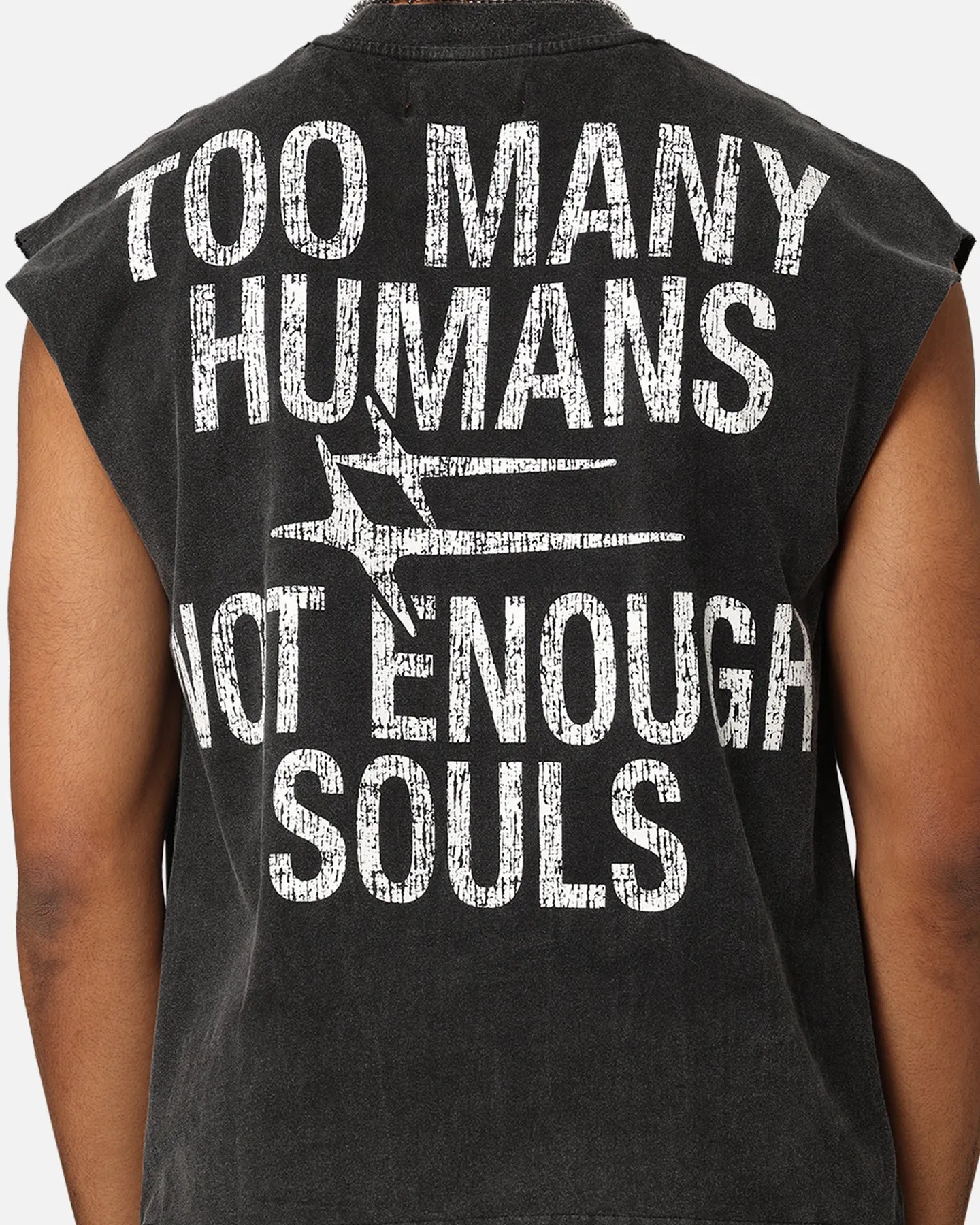 Loiter Soulless Oversized Muscle T-Shirt Vintage Black sold by Culture Kings product image thumbnail 5