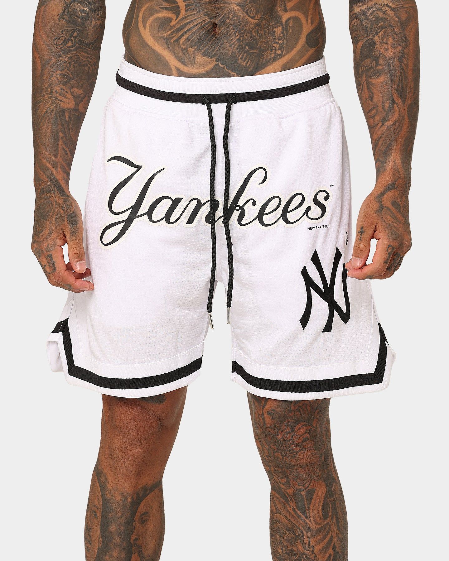 New Era New York Yankees Mesh Shorts White sold by Culture Kings product image thumbnail 7