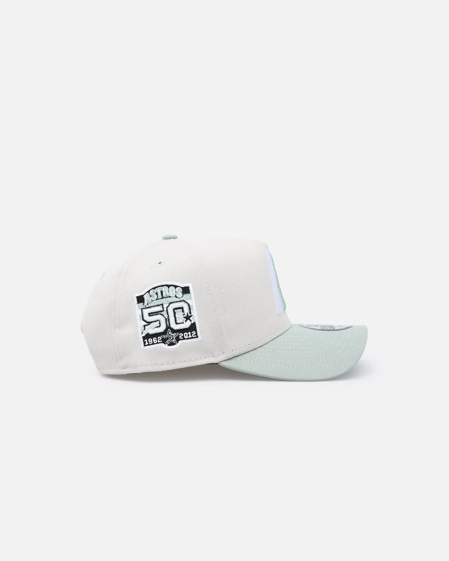 New Era Houston Astros 'Sea Glass' 9FORTY A-Frame Snapback Stone/Green sold by Culture Kings product image thumbnail 3