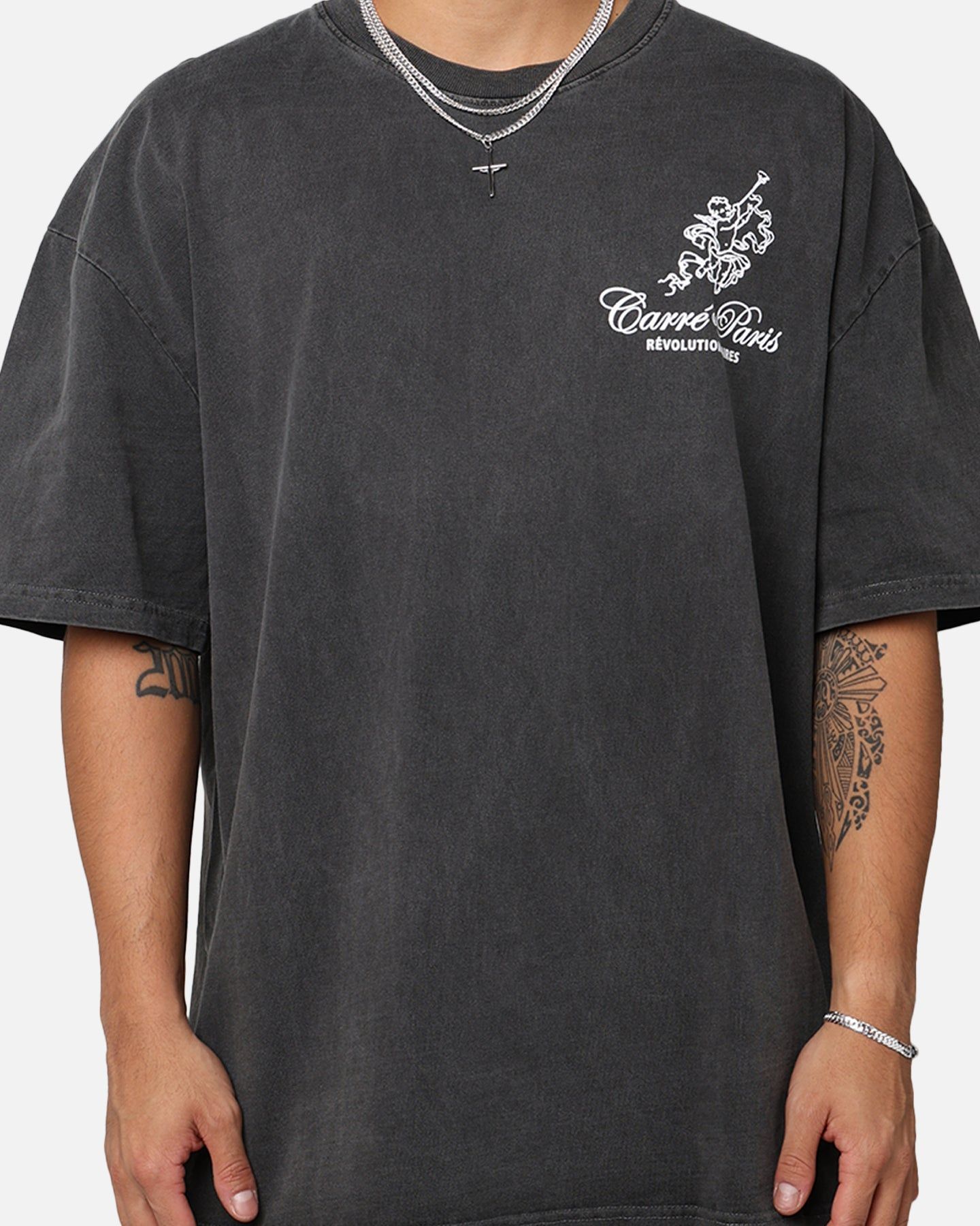 Carre Cupid T-Shirt Black Wash sold by Culture Kings product image thumbnail 4