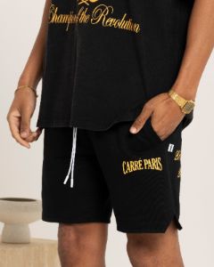 Carre Decade Sweat Shorts Black sold by Culture Kings