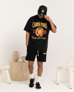 Carre Decade Sweat Shorts Black sold by Culture Kings