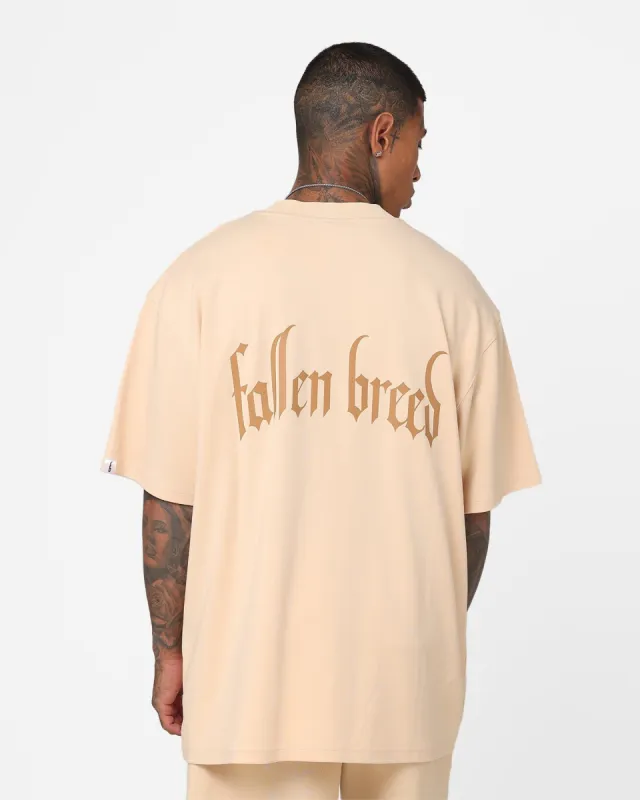Fallen Breed Logo T-Shirt Nude made by Culture Kings
