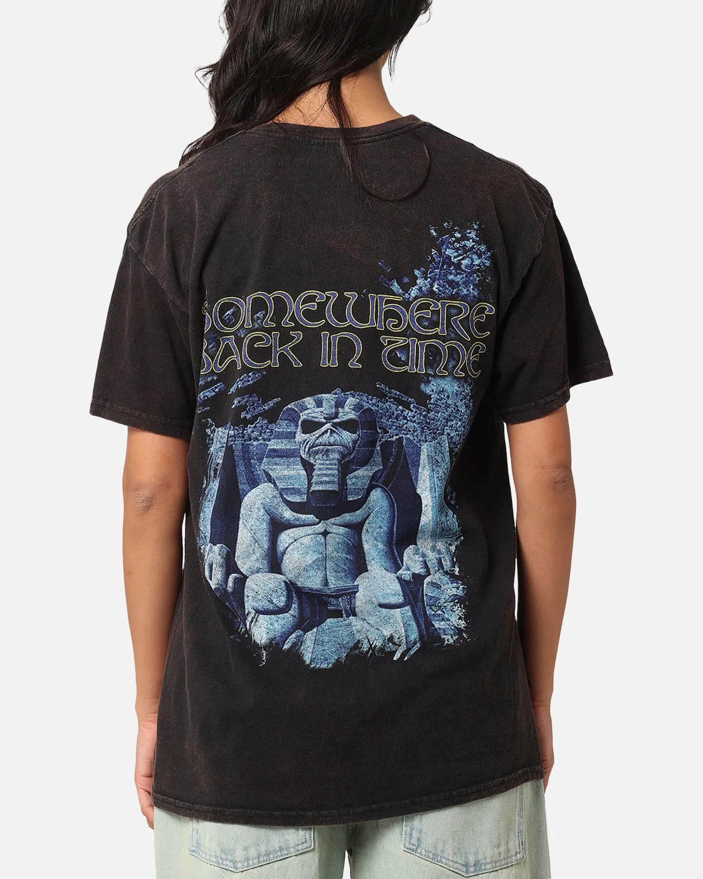 Iron Maiden Back In Time Vintage T-Shirt Black Vintage sold by Culture Kings product image thumbnail 2