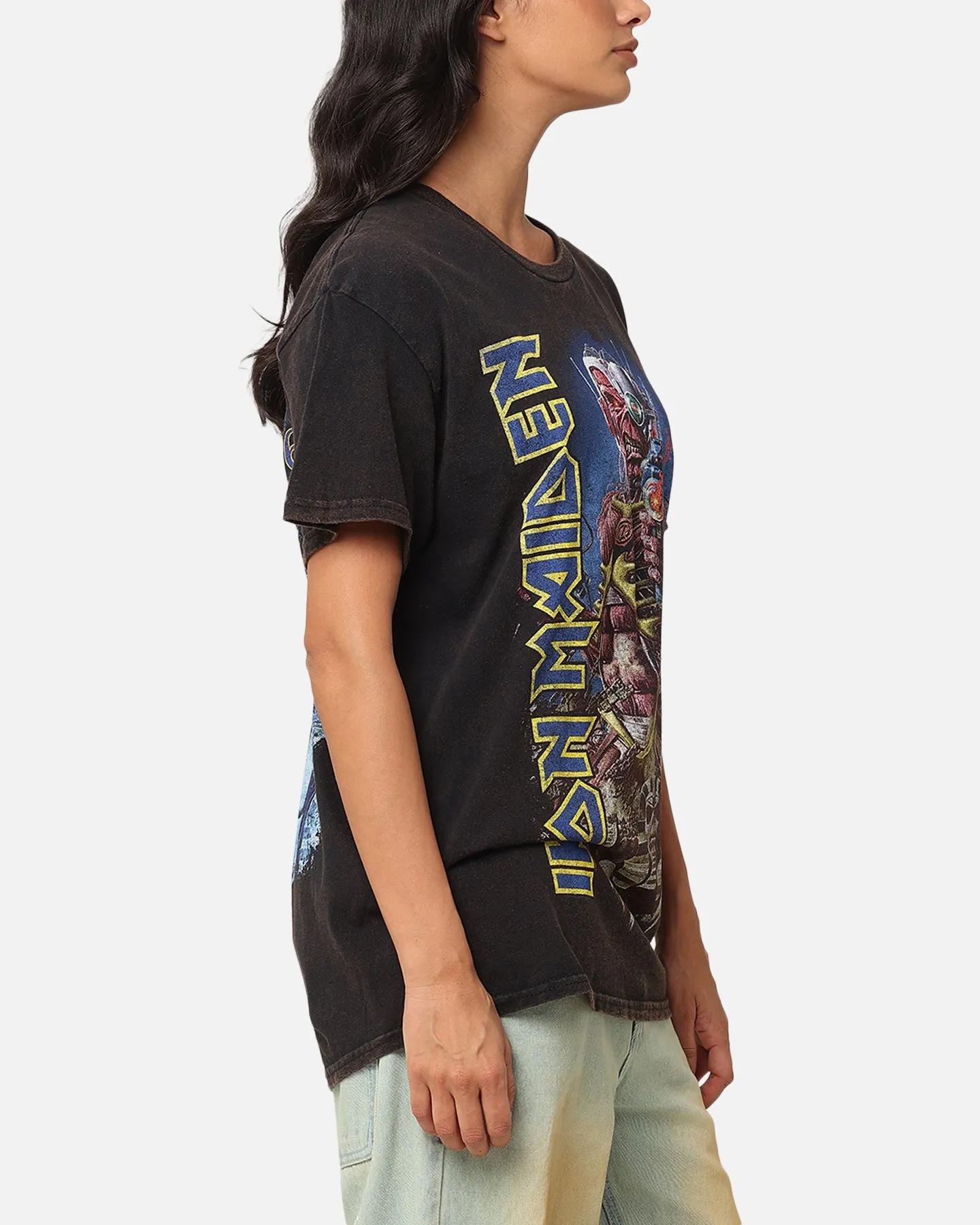 Iron Maiden Back In Time Vintage T-Shirt Black Vintage sold by Culture Kings product image thumbnail 5