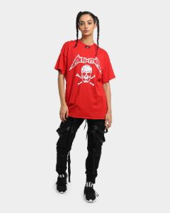 The Anti Order Death Metal Oversized T-Shirt Red/White sold by Culture Kings