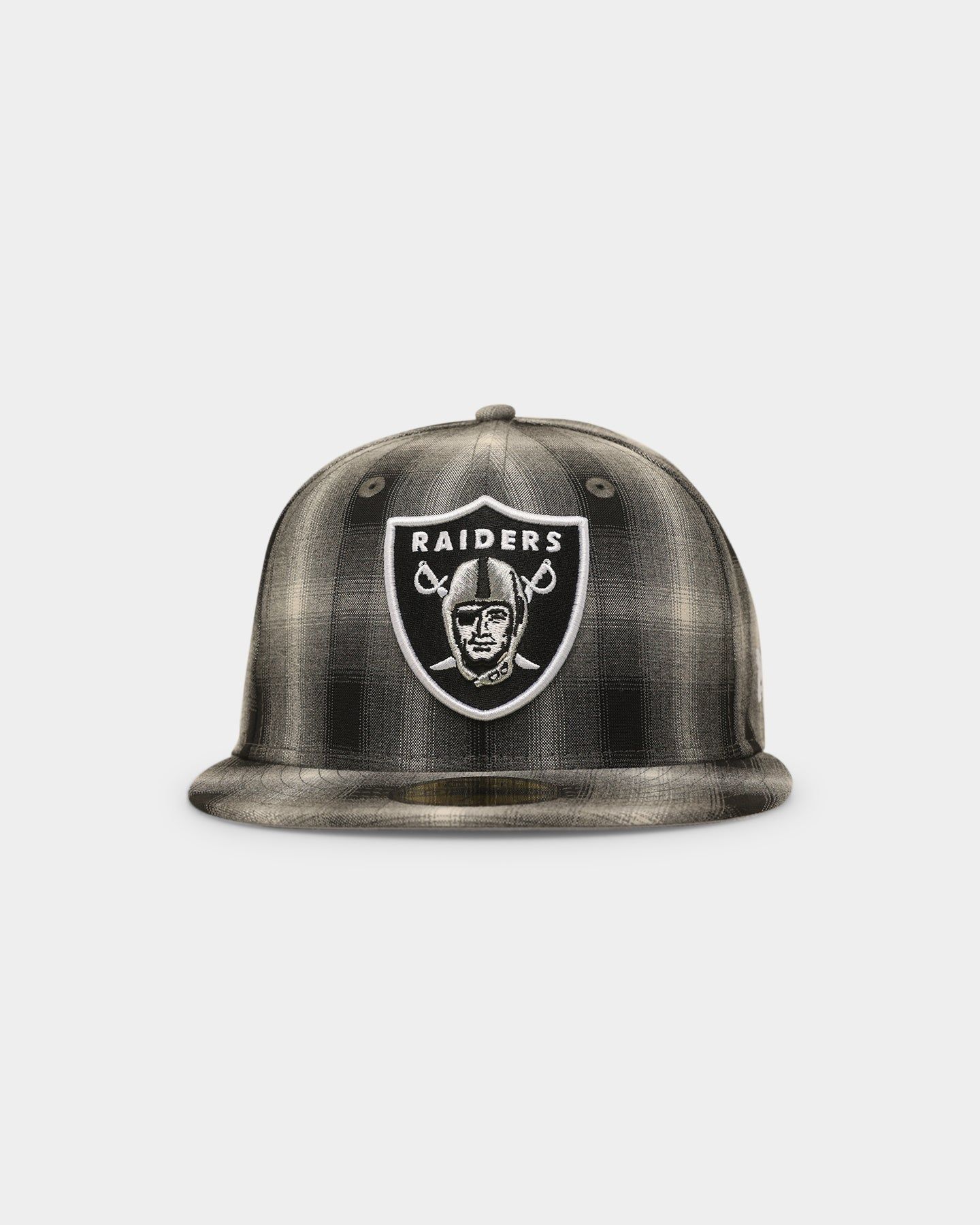 New Era Las Vegas Raiders 'Full Plaid' 59FIFTY Fitted Black sold by Culture Kings