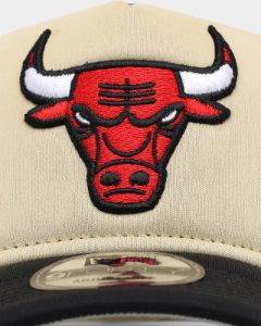 New Era Chicago Bulls All Day 9FORTY A-Frame Snapback Vegas Gold sold by Culture Kings