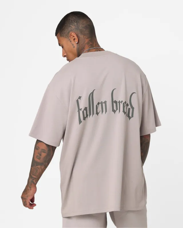 Fallen Breed Logo T-Shirt Light Grey made by Culture Kings