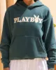 Playboy By Culture Kings Class Hoodie Green sold by Culture Kings