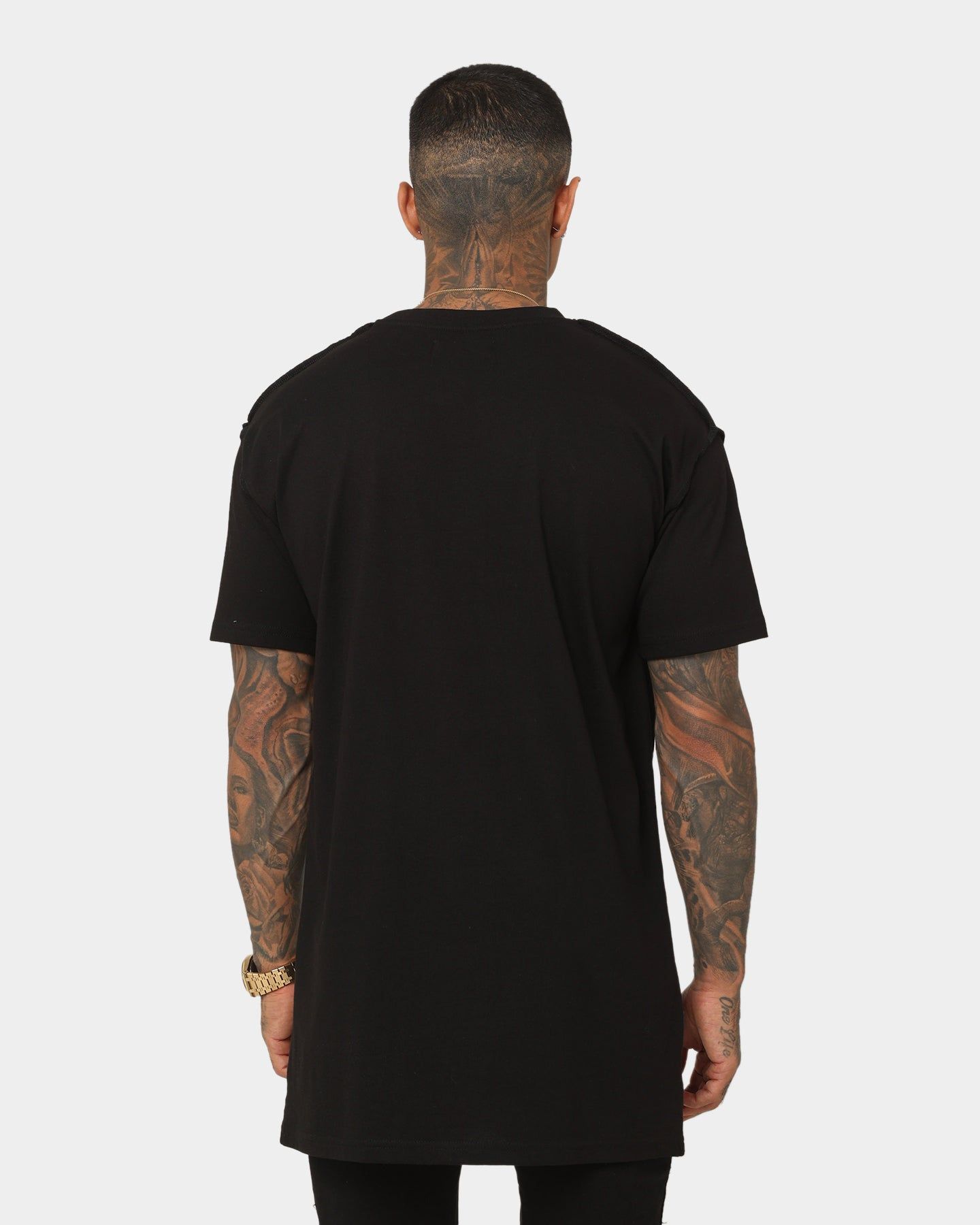 Saint Morta Metal Lafayette T-Shirt Black/Black sold by Culture Kings product image thumbnail 4